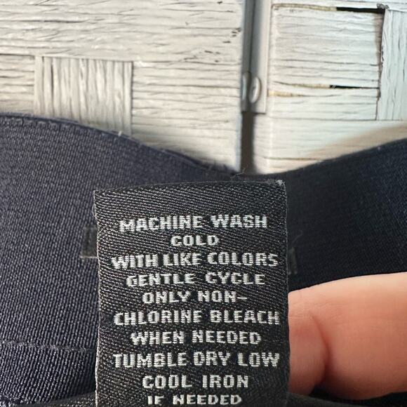 Lane Bryant The Lena Modernist Collection pants Navy office evening plus size - Picture 6 of 10